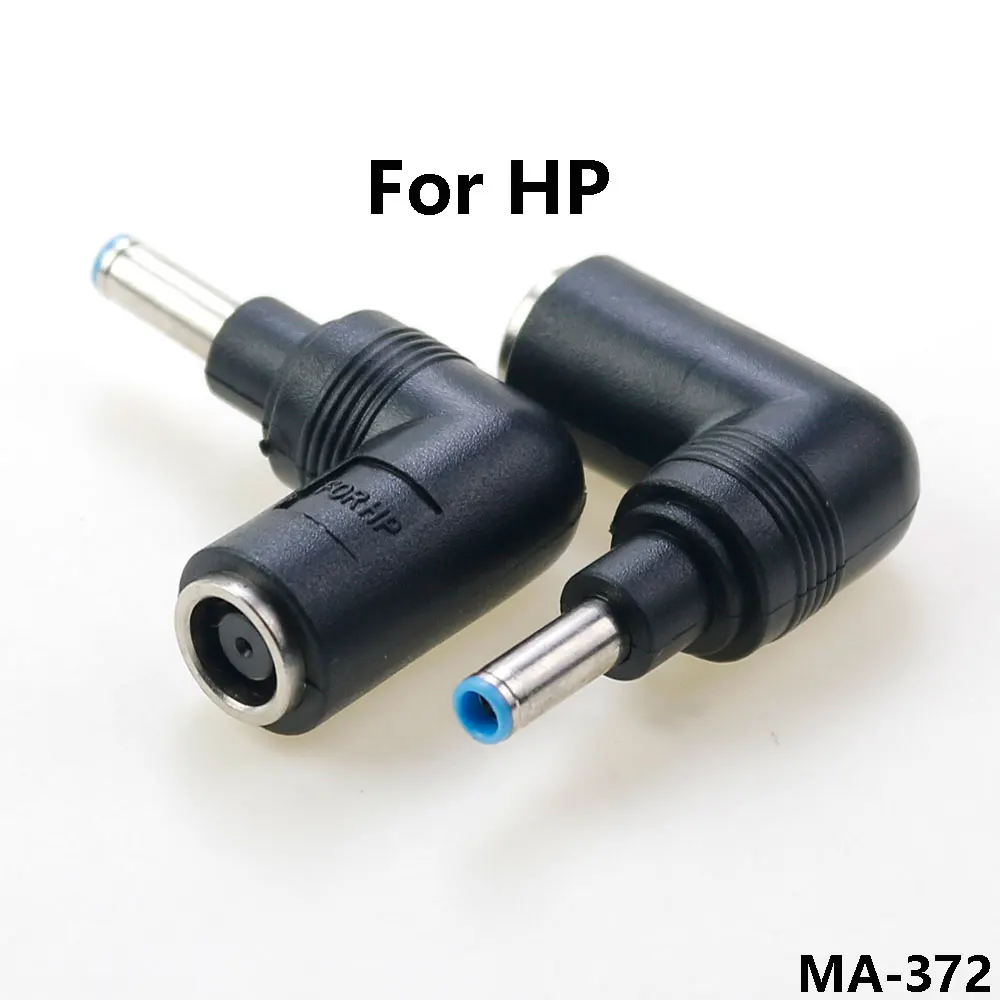 1Pcs DC HP Dell 노트북 전원 어댑터 플러그 스트레이트 엔드 터닝 헤드 7.4x5.0MM to7.4*5.0/4.5*3.0mm 남성-여성 변환