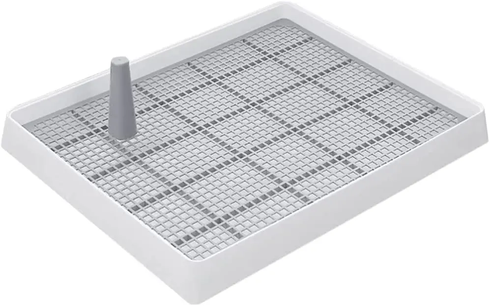 DogTrainingPadsPetToiletPuppiesPottyMeshGratePeeHolder