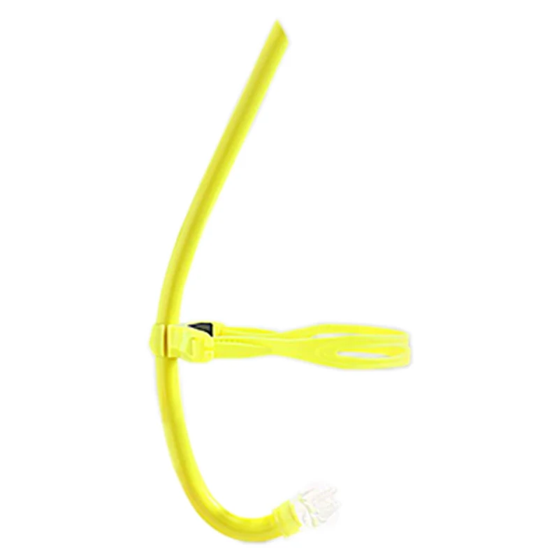 Diving Snorkel Swimmers Snorkel Swimming Snorkel Swim Training Snorkel Center-Mount Front ComfortableMounted Silicone Mouthpiece Junior Swimmers Equipment Adult Youth Kid
