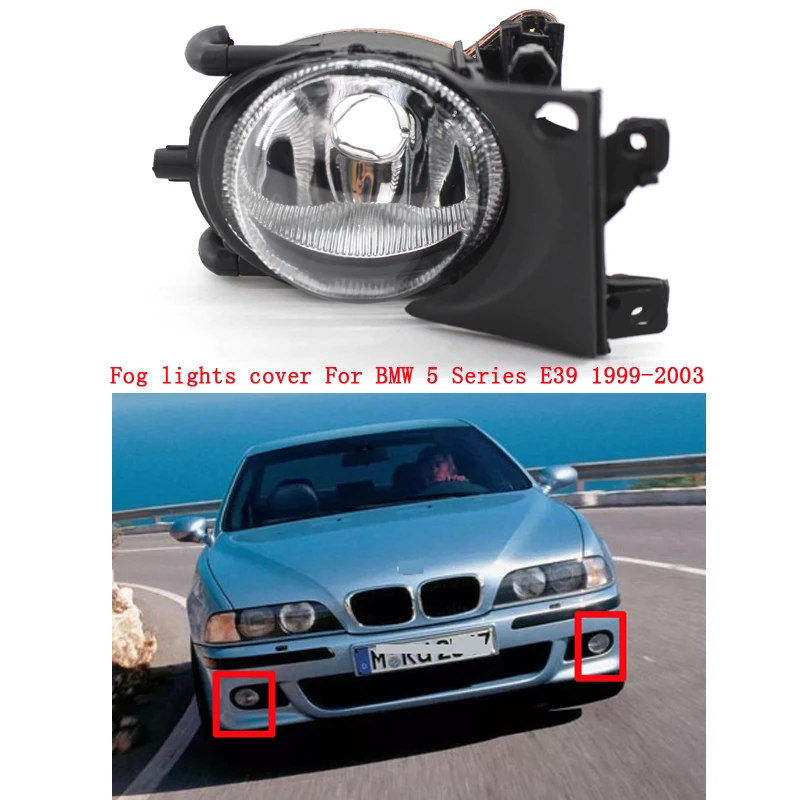 

For BMW 99-03 Old 5-series E39520i 523i525i 528i 530i Front Fog Lamp 1PCS