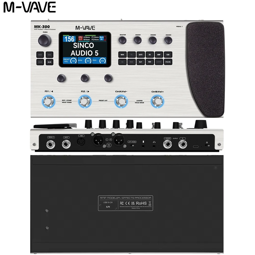 M-VAVE MK-300 Guitar Multi-Effect Processor | ANN Neural