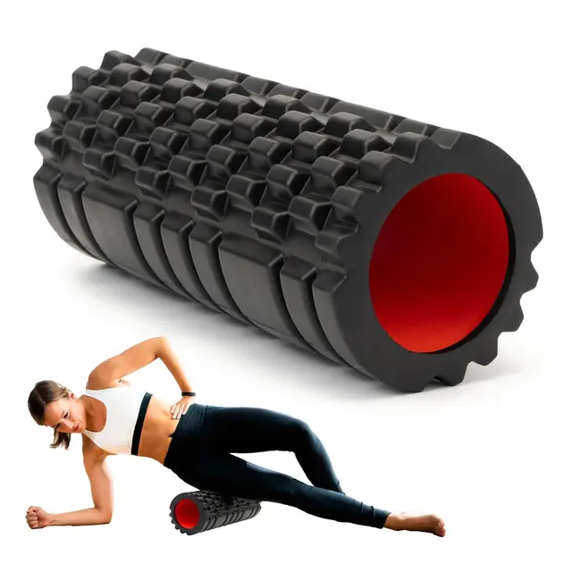 Foam Roller for Deep Tissue Massager, 13" High Density Exercise Patented Roller for Muscle Massage