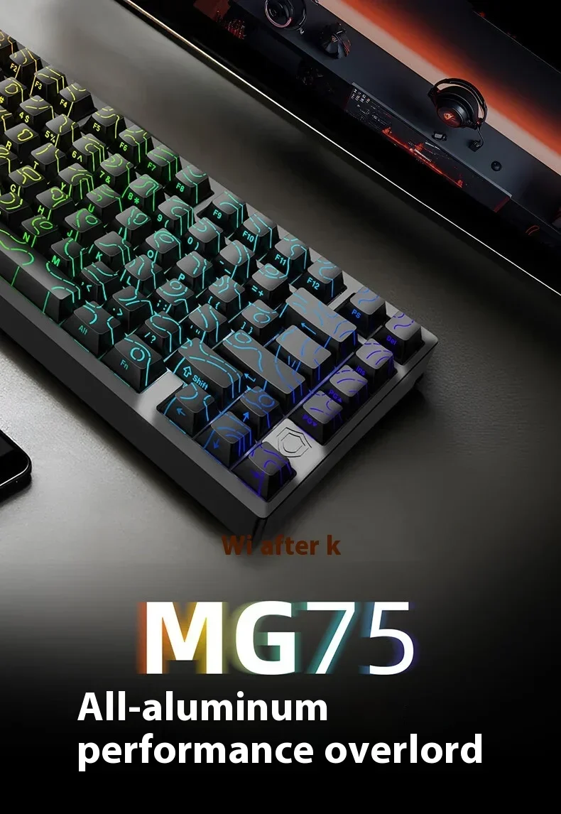 キーボード IROK MG75 PRO BLACK Sbce9e00bbb15466b89edc4fa9ecd5