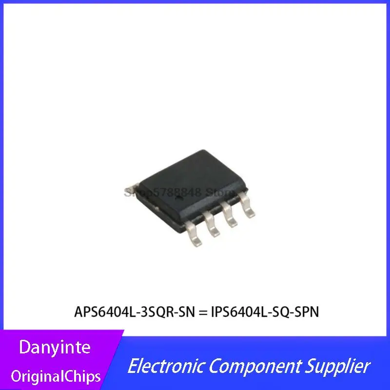 1PCS APS6404L-3SQR-SN 3.3V SOP8 64Mbit PSRAM = IPS6404LSQ IPS6404L-SQ-SPN = SP-PSRAM64H
