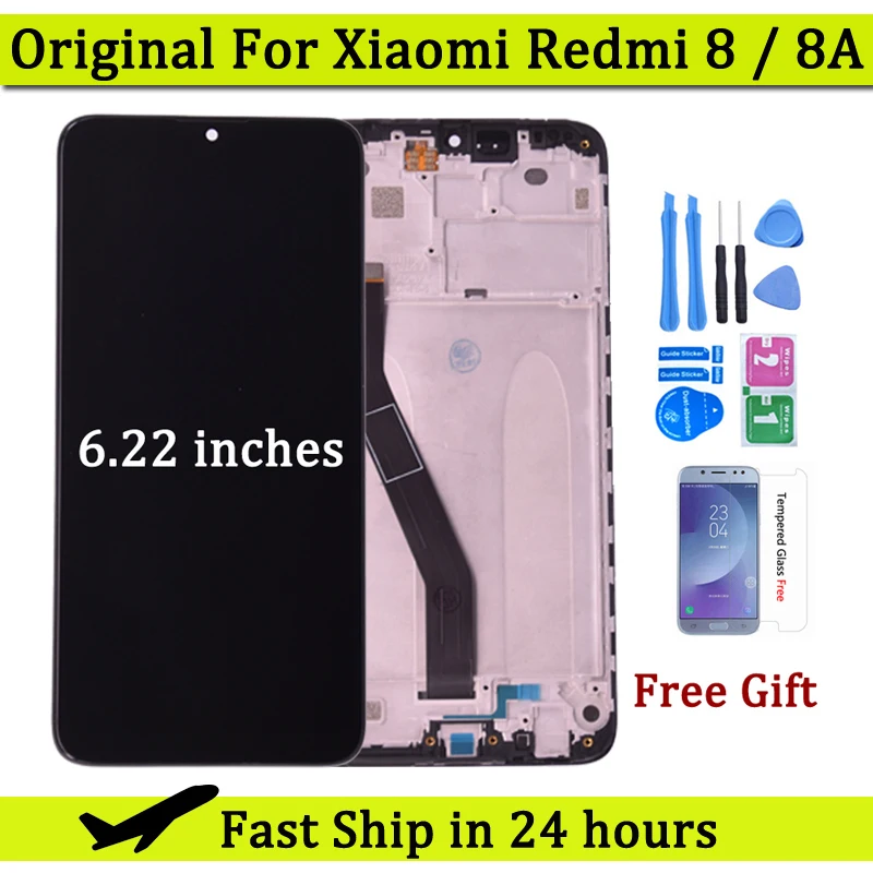 

6.22" Original LCD For Xiaomi Redmi 8 8A LCD Display Touch Screen Panel Digitizer With Frame Replacement For Xiaomi Redmi 8 LCD