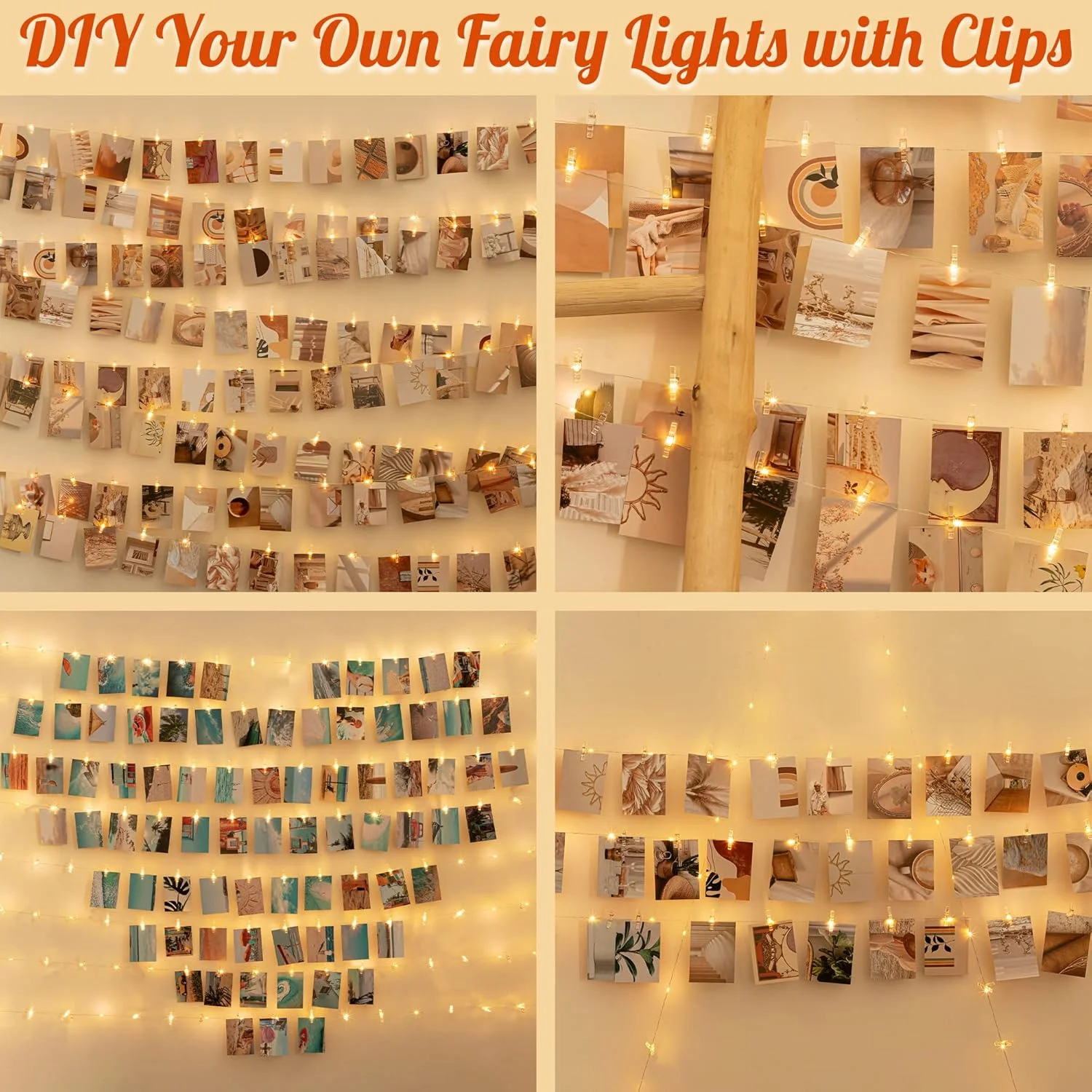 Enchanting USB-Powered LED Fairy String Lights