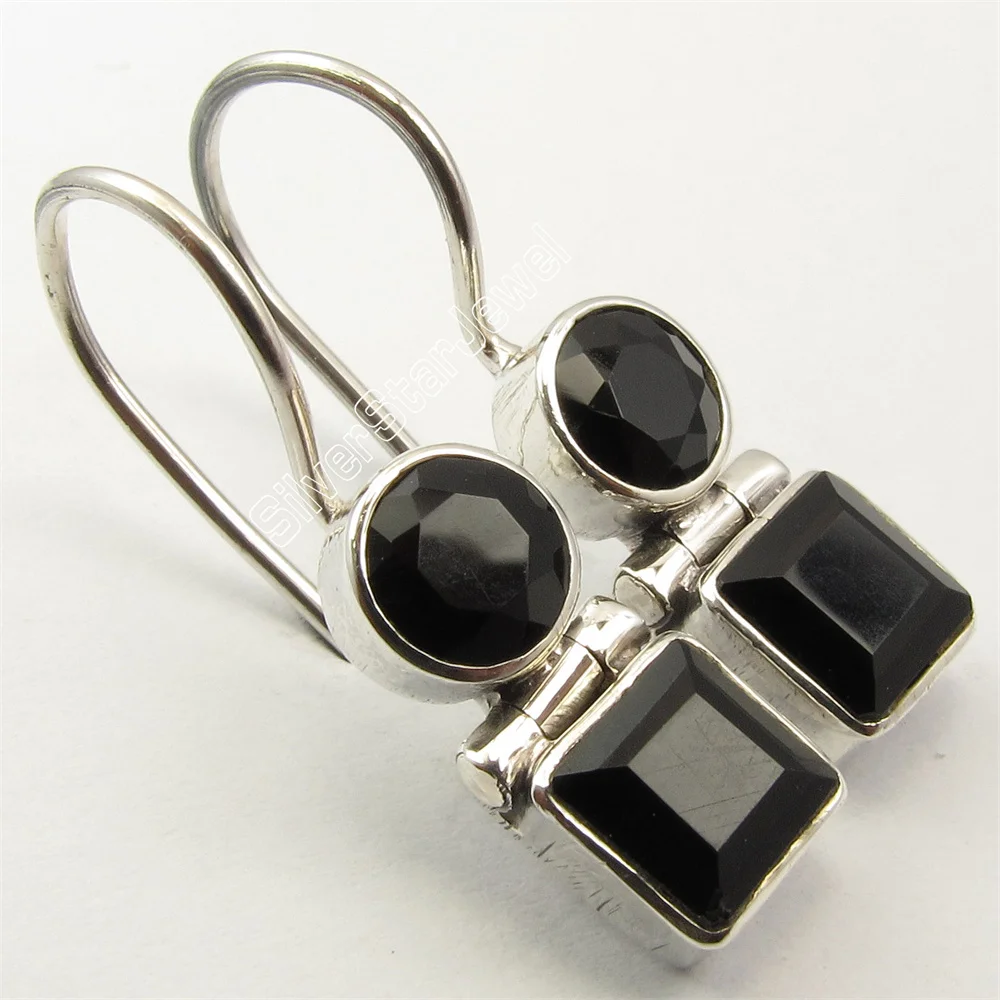 Many Color Classic Semi-precious Stone Earrings