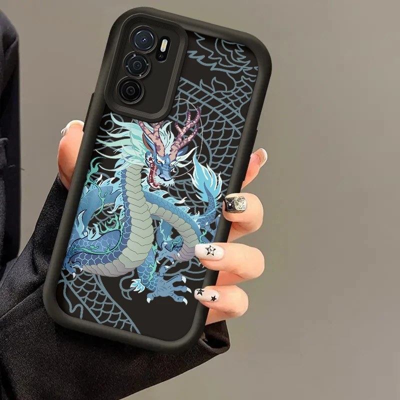 Dragon Design Silicone Anti-Drop Soft Phone Case - Premium Protective Back Cover
