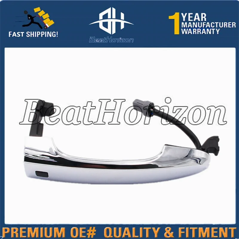front Exterior Outside Door Handle Chrome LH RH Keyless entry with button for kia Sorento 2011 2012 2013 2014 2015 |