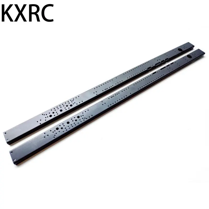 

1Pair Metal Black Modified Beam 8x4/6x4 Girders Frame for 1/14 Tamiya RC Truck Trailer Scania Benz Actros Volvo MAN LESU Part