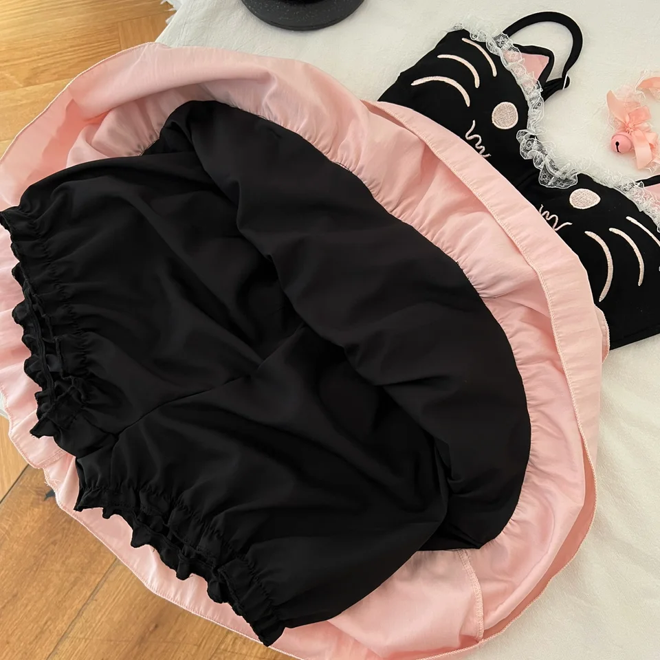 Summer Women Gyaru Coquette Kpop 2000s Aesthetic Shoujo JK Y2k