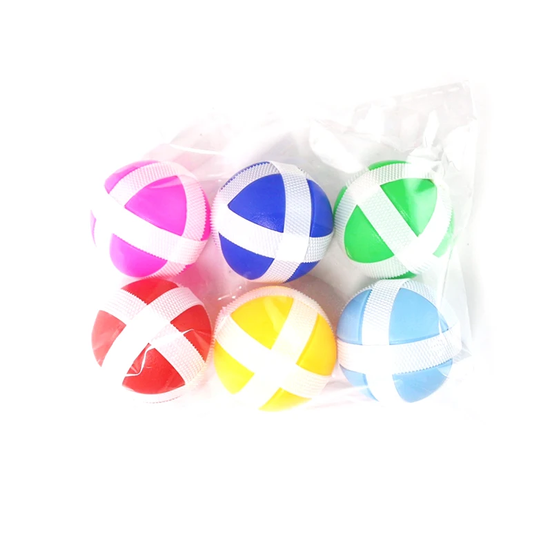 12PCS Children’s Toys Sticky Ball Dart Balls AccessoriesChildren outdoors Party Throw And Catch Parent-Child Interactive Game 6
