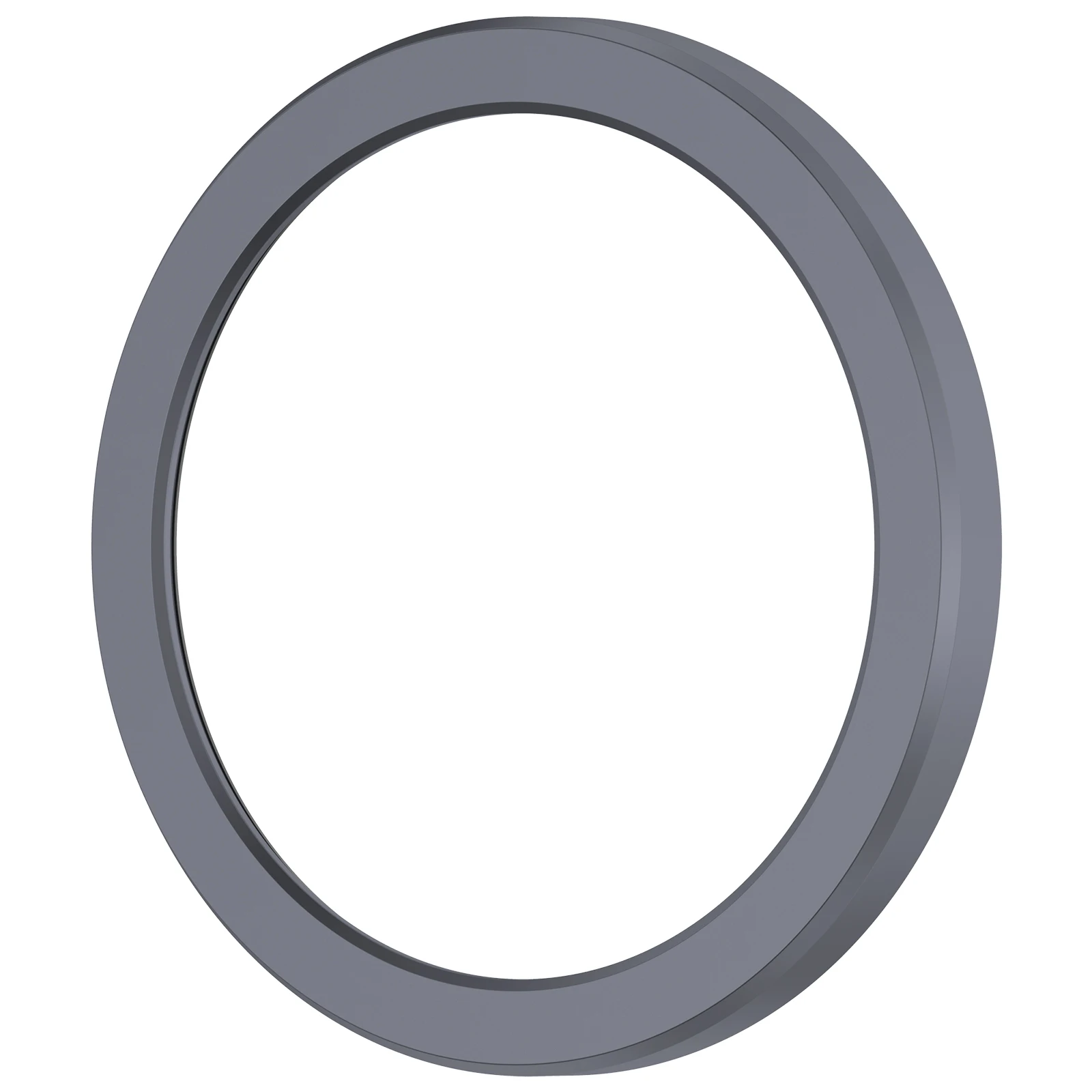 Sleek Metal Bezel with Rounded Corners