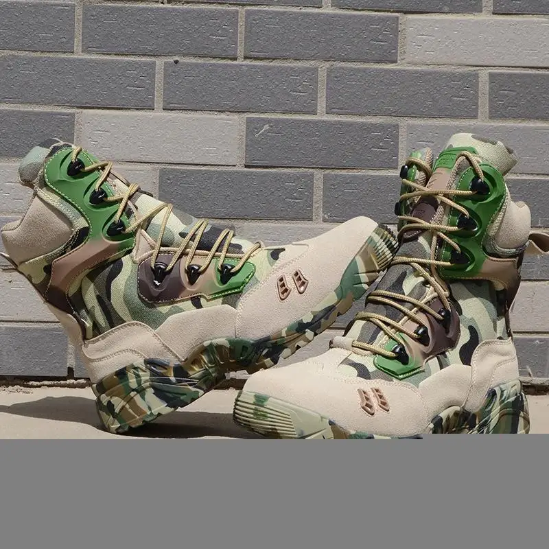 2022  ߸ ǹ ŷ   縷  ߿   calzature camo print platform Combat Boots