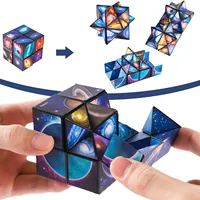InfinityCube Toy Starry Sky Infinity Magic Cube Square Children's Fingertips Decompress Magic Square Antistress Funny Hand Toys 2