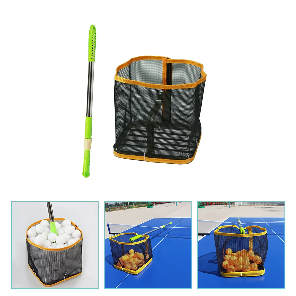 

Table Tennis Ball Picker Telescopic Small Container Shoes Long Handle Stainless Steel Upper Sports Tools