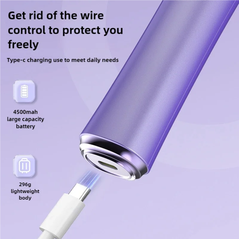 Portable 32mm Large Wave Lazy Curler with Wireless Charging and Automatic Dormitory Electric Curler