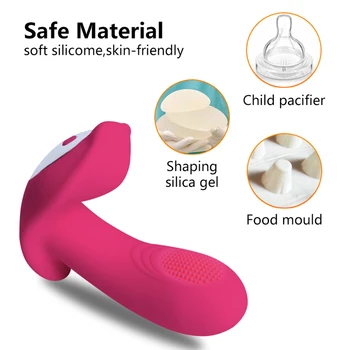 Dildo Vibrator Feminino Remote Control Wearable G-spot Clitoris Invisible Butterfly Panties Vibrating Egg Vibrators for Women 3