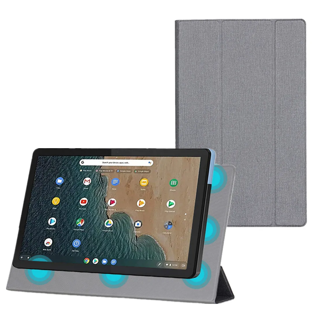 Dobra Magnética Protect Shell Tampa do Suporte para Lenovo Ideapad Chromebook Duet 133