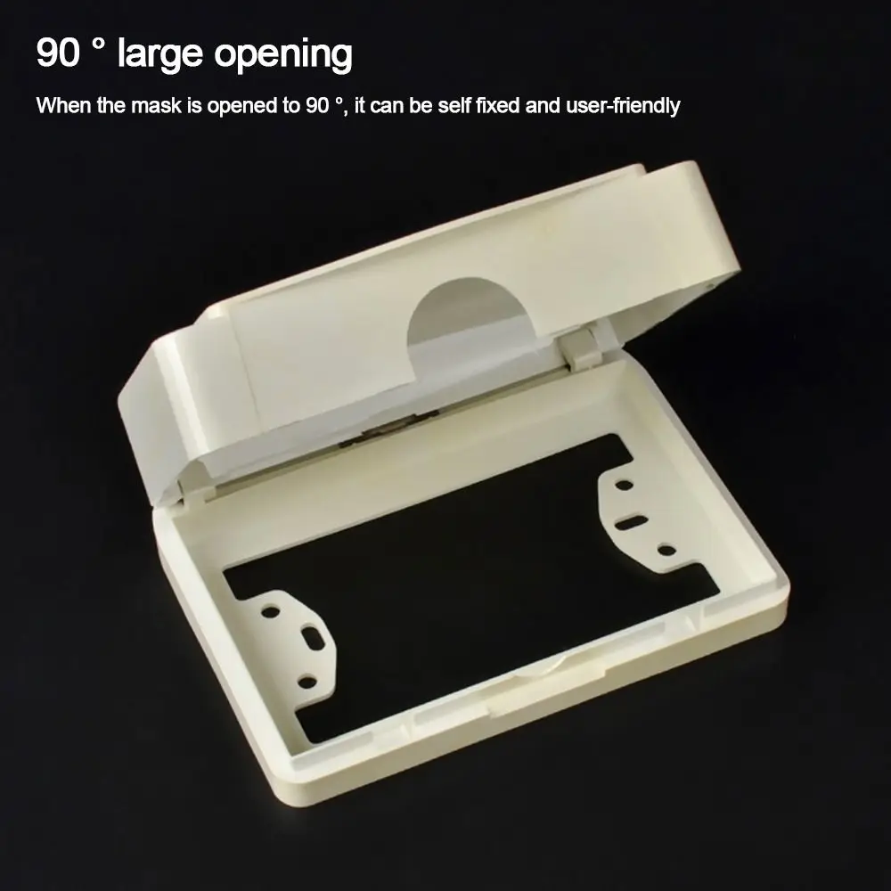 Wall-mounted Switch Protective Cover Plastic 118 Type Electric Plug