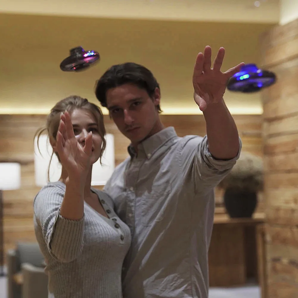 Flying Spinner Boomerang Magic Mini Ufo Drone Flyorb Fidget Toys Prodotto Originale