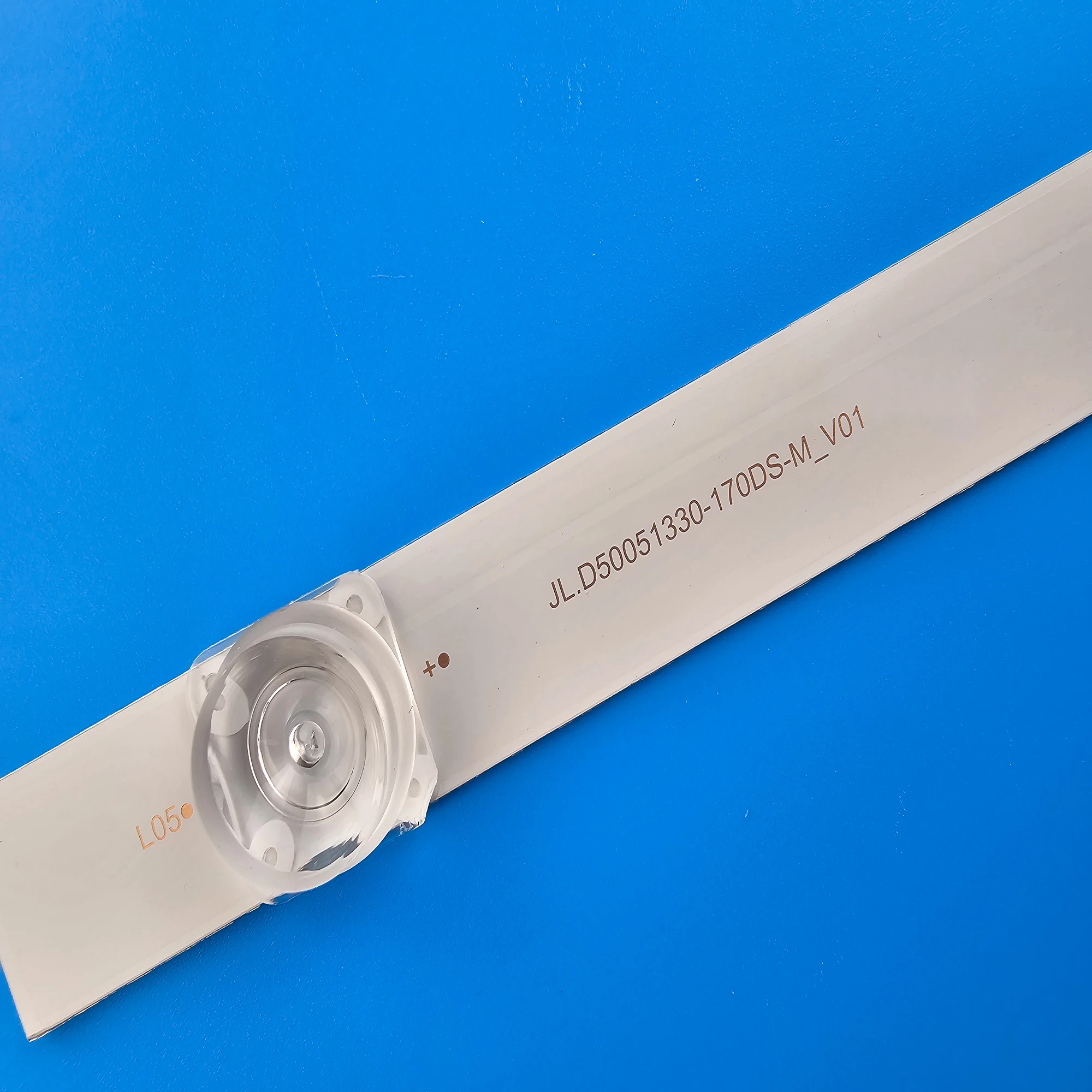 LED Backlight strip 5 Lamp for JL.D50051330-170DS-M_V01 170AS JL.D50051330-170BS-M K50DLM8FS K50DL8FS Polaroid 50TR7U FOR Makena