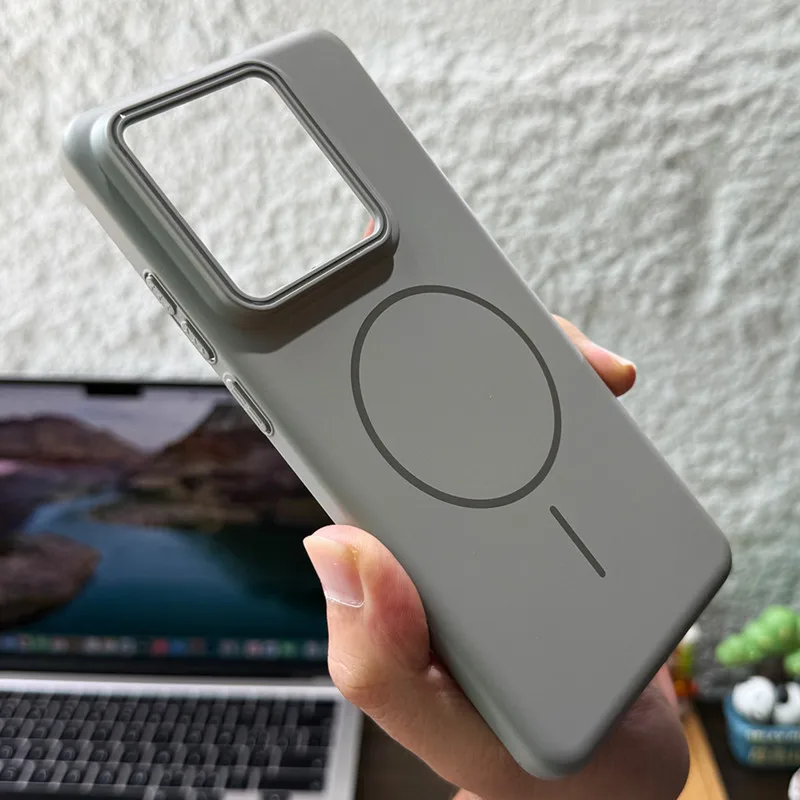 Magnetic Anti-Fingerprint Matte Hard Slim Back Case Cover