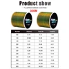 300m Invisib Bionic Spot Fish Line Speckle Carp Nylon Line 3D Monofilament 4.13LB-34.32LBg Fishing Line 0.20mm-0.50mm 2
