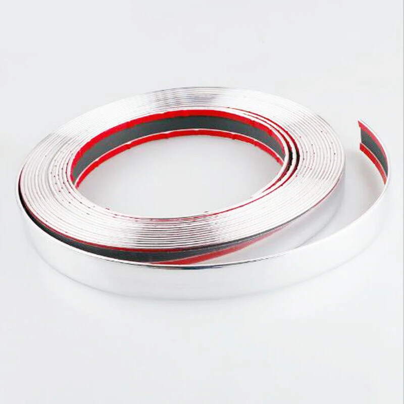 Wow New 5M X 18Mm Car Chrome Trim Styling Decorazione Modanatura Striscia Laterale Gille 16Ft Truck Suv