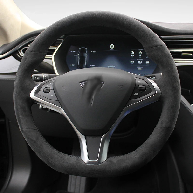 Housses sièges voiture Tesla Model S en alcantara