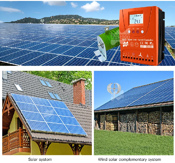 3000 W MPPT-Hybrid-Controller-Option 12/24/48 V mit Bluetooth/LCD-Überwachung für PV-Panel oder Windgeneratoren, Optimierung der Batterie – Detail 2