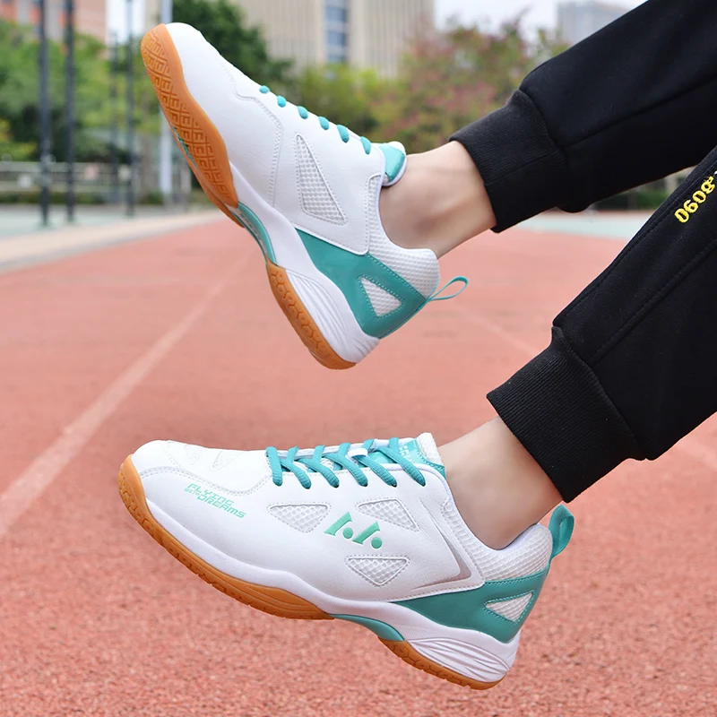 Brand Professional Men's Badminton Sneakers Big Size 46 Breathable Mesh Sports Tennis for Women Race Table Tennis Shoes Trainers