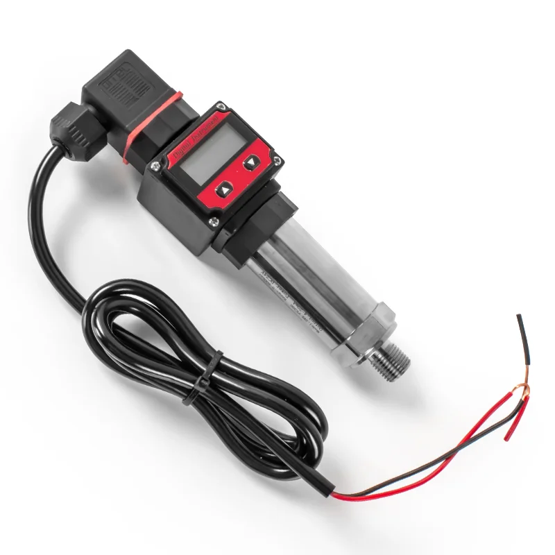 LCD display Pressure Sensor 5bar 10bar 16bar 0.1Mpa 24V G1/4 water oil gas pressure transmitter