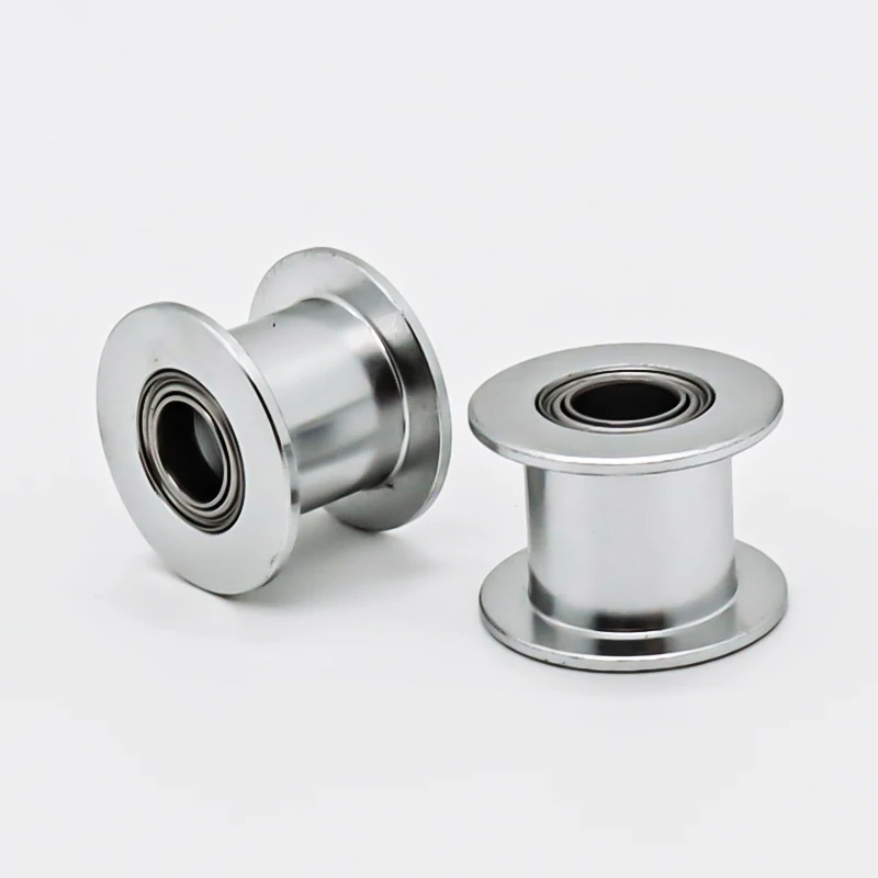 HTD 3M 아이들러 타이밍 풀리 20/24/25/30/40Teeth 보어 5/6/8/12mm 벨트 폭 10/15mm 텐셔닝 아이들러 3M 베어링 동기 휠