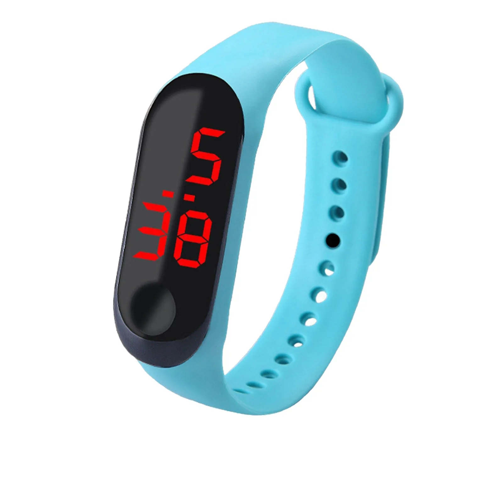 

M3 Led Wristwatch Fitness Color Screen Smart Sport Bracelet Activity Running Tracker Heart Rate For Women Silicone Watch