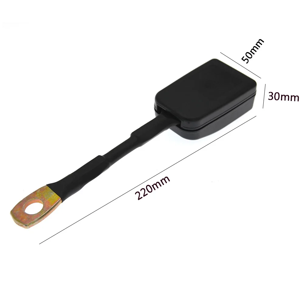 1-3Pcs 20cm Unviersal Seat Belt Clip Seatbelt Lock Buckle Plug Thick Insert Socket Safety Buckle Extension Car Auto Accessories