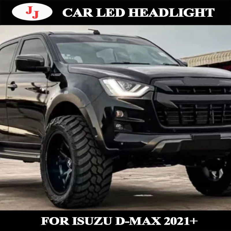 

LED headlight fit for ISUZU D-MAX 2021+ Car Styling Head Lamp Headlights Frontier LED Headlight Signal DRL