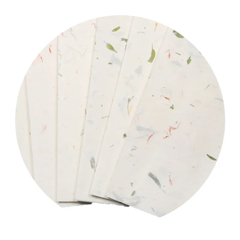 Yunlong Flower Plant Half-Ripe Rice Paper Calligraphy Painting Xuan Paper Brush Pen Hard Pen Writing Letter Papier Love Letter