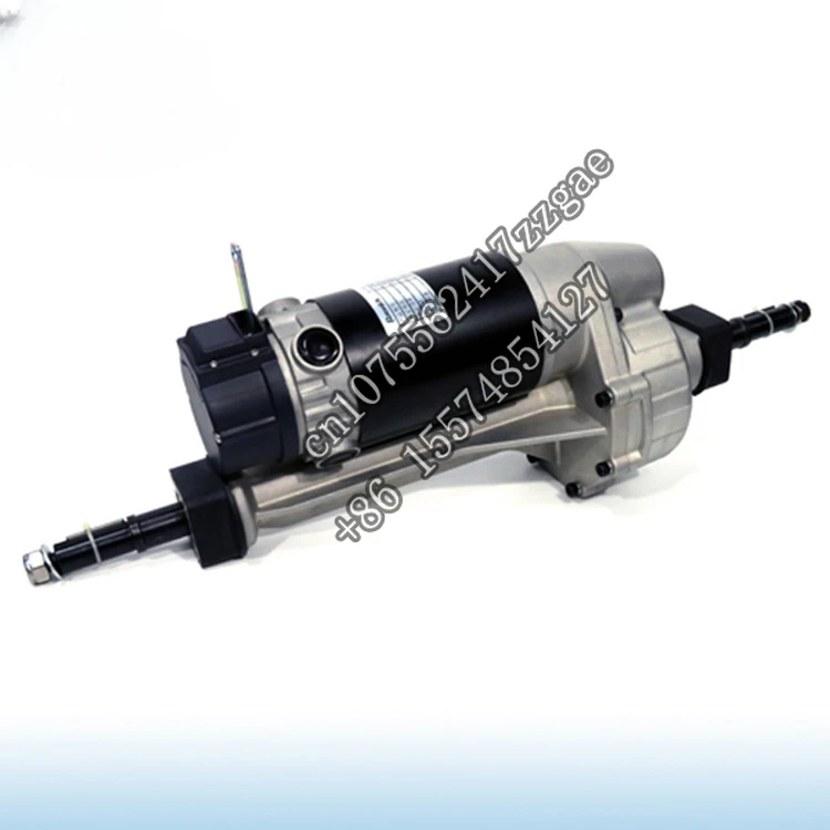 180W~2000W 24V/36V/48V  24v 800w Scooter dc motor transaxle Customized Electric Rear Axle Assembly Transaxle