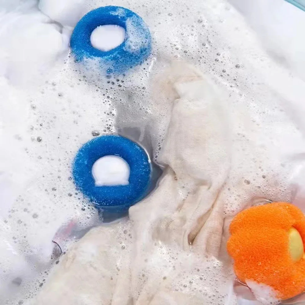 1-5pcs depilatore per animali domestici palla riutilizzabile lavatrice  filtro adesivo in lana dispositivo di rimozione dei peli di gatto Pet Fur  Lint Catcher Home - AliExpress