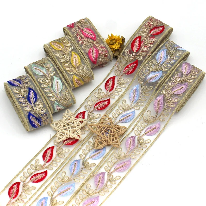 

30 ярдов винтажная Этническая ВЫШИТАЯ жаккардовая лента геометрический цветочный узор кружевная отделка «сделай сам» Аксессуары для одежды и сумок 4 см