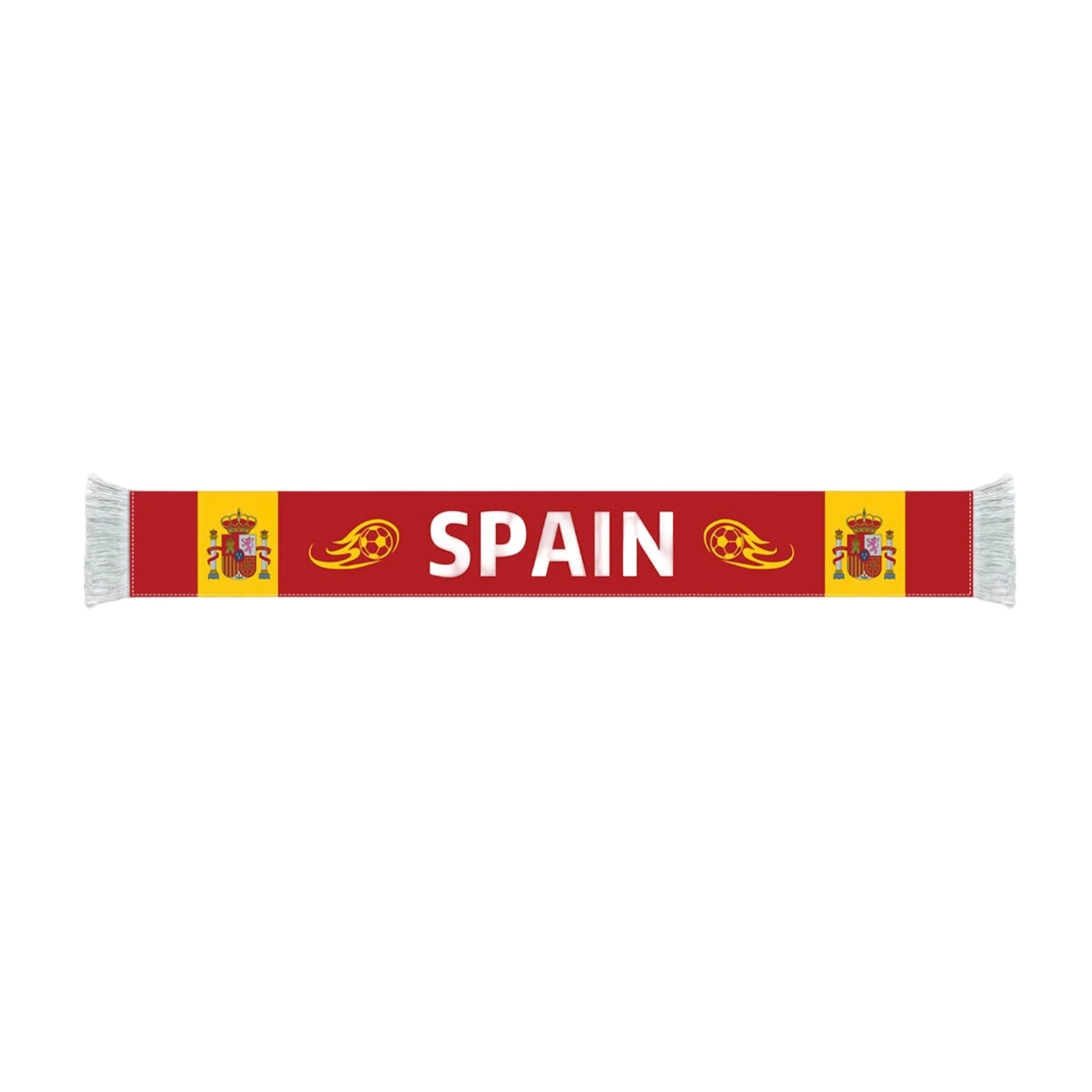 Spain National Football Team Fan Scarf for Cheering and Support