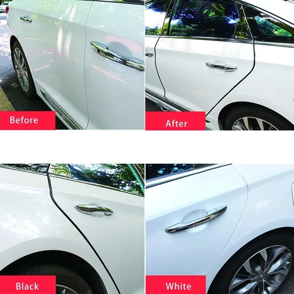 Car Door Edge Guards Rubber Edge Protective Strips 10M Side Doors Moldings for Cars