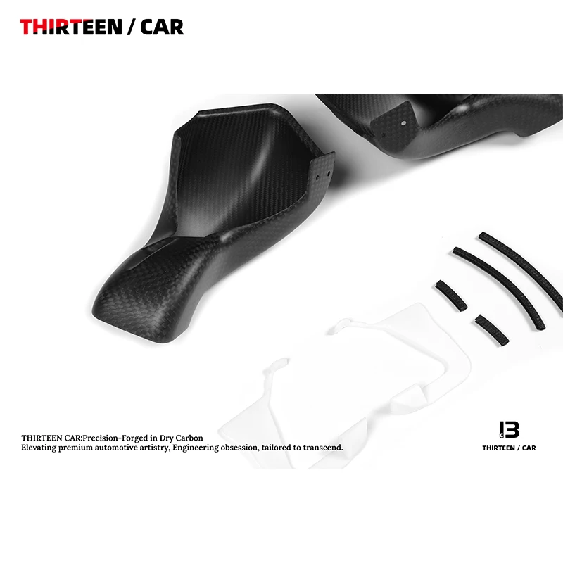 BMW M3 M4 G87 G80 G82용 드라이 카본 파이버 스쿱 무광 에어 인테이크 플레넘 인테리어 데코레이션 시스템 카본 파이버 엔진 후드