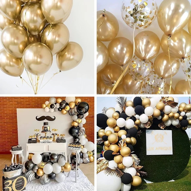 Palloncini Dorati Metallizzati Piccoli Palloncini Oro Cromato