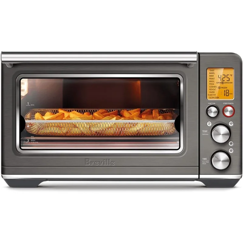 Description Picture 2 of itemBreville the Smart Oven® Air Fryer, Convection Countertop Oven, Air Fryer Toaster Oven Combo, BOV860BST, Black Stainless Steel