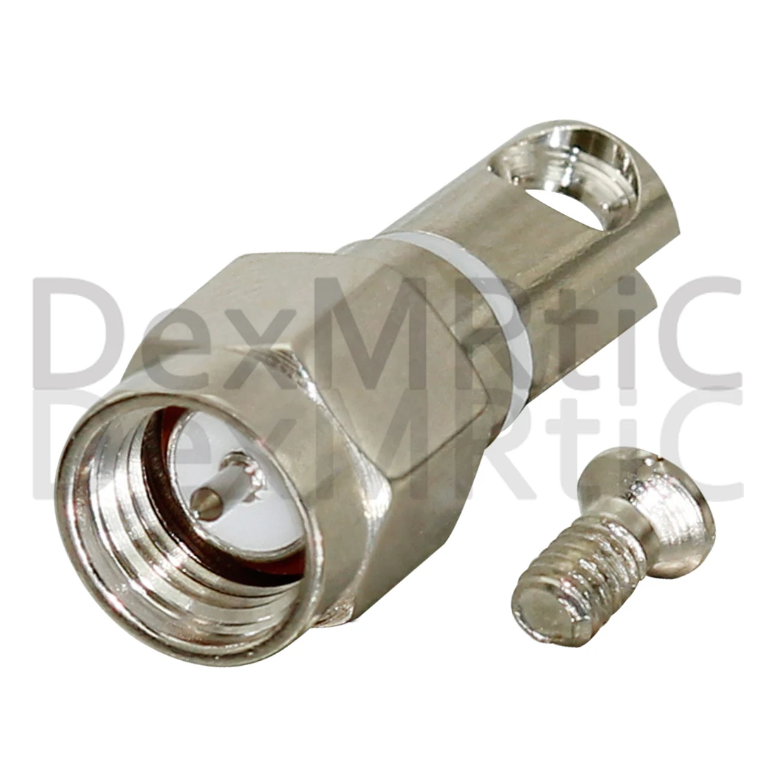 1pc SMA Stecker RF Coax Stecker mit Schraube Schwenk Vernickelt Für Teleskop Antenne Buchse – Detail 1
