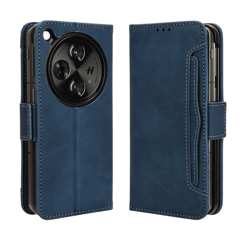 Per Oppo Find N3 Custodia Cover Premium Leather Flip Multi-Card Slot Cover Per Oppo Find N3 Findn3 Custodia Per Telefono