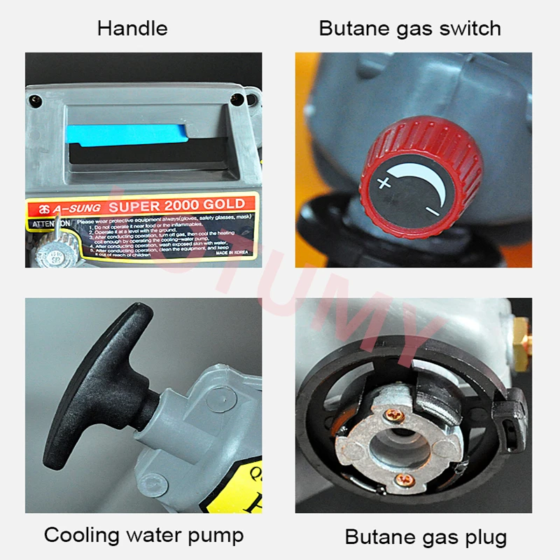 2L Gas Fogger Portable Thermal Fogger Fogging Machine Fumigation Sprayer Mosquito Disinfection For Home Use