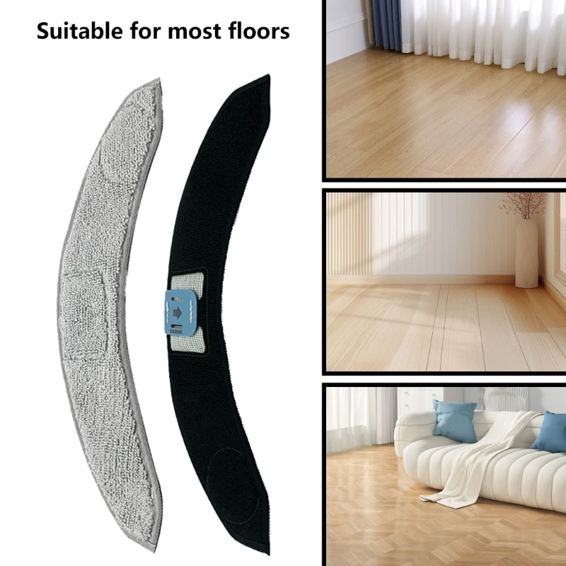 

4/6/8 шт. моющиеся тряпки для швабры, подушечки, аксессуары, робот-пылесос, влажная швабра, тряпка для j7/j7+/j9+, Прямая